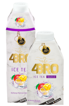4BRO Eis Tee  Mango-Maracuja, 500ml