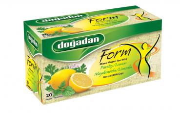 Dogadan Form Kräutermischung Zitrone/Petersilie 20 Aufgußbeutel