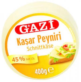 Gazi Kaschkaval Schnittkäse, 45% Fett, 400gr