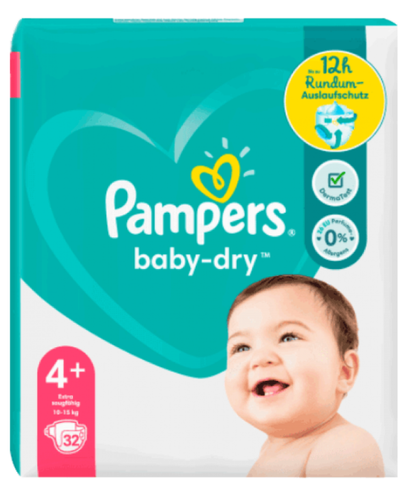 pampers 4 plus